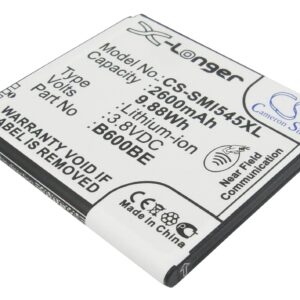 B600BC Samsung Replacement Battery 3.8V 2600mAh