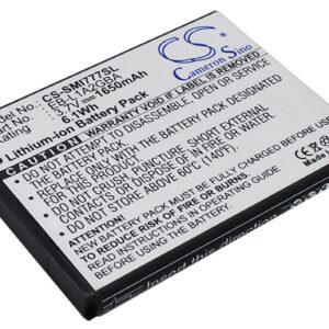 AT&T Samsung Attain Replacement Battery 3.7V 1650mAh