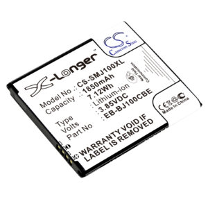 Samsung Galaxy J1 SM-J100D Replacement Battery 3.85V 1850mAh