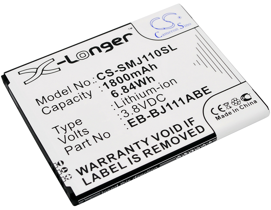 Samsung Galaxy J1 Ace 4G Replacement Battery 3.8V 1800mAh