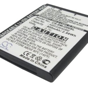Samsung SGH-J200 AB533640BE Replacement Battery 3.7V 800mAh