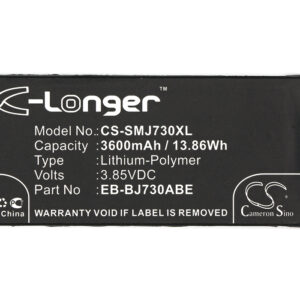 Samsung Galaxy J7 2017 Replacement Battery 3.85V 3600mAh