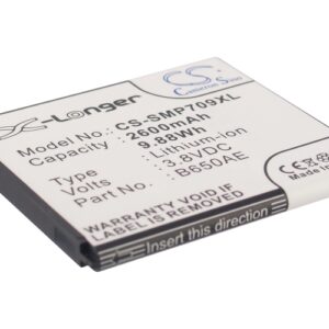 Samsung Galaxy Beam 2 Galaxy Mega 5.8 Replacement Battery 2600mAh