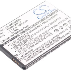 EB494358VU Samsung Replacement Battery 3.7V 1000mAh