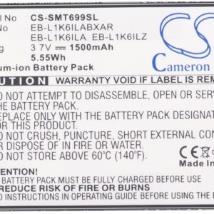 Samsung Galaxy S Blaze Q Replacement Battery 3.7V 1500mAh