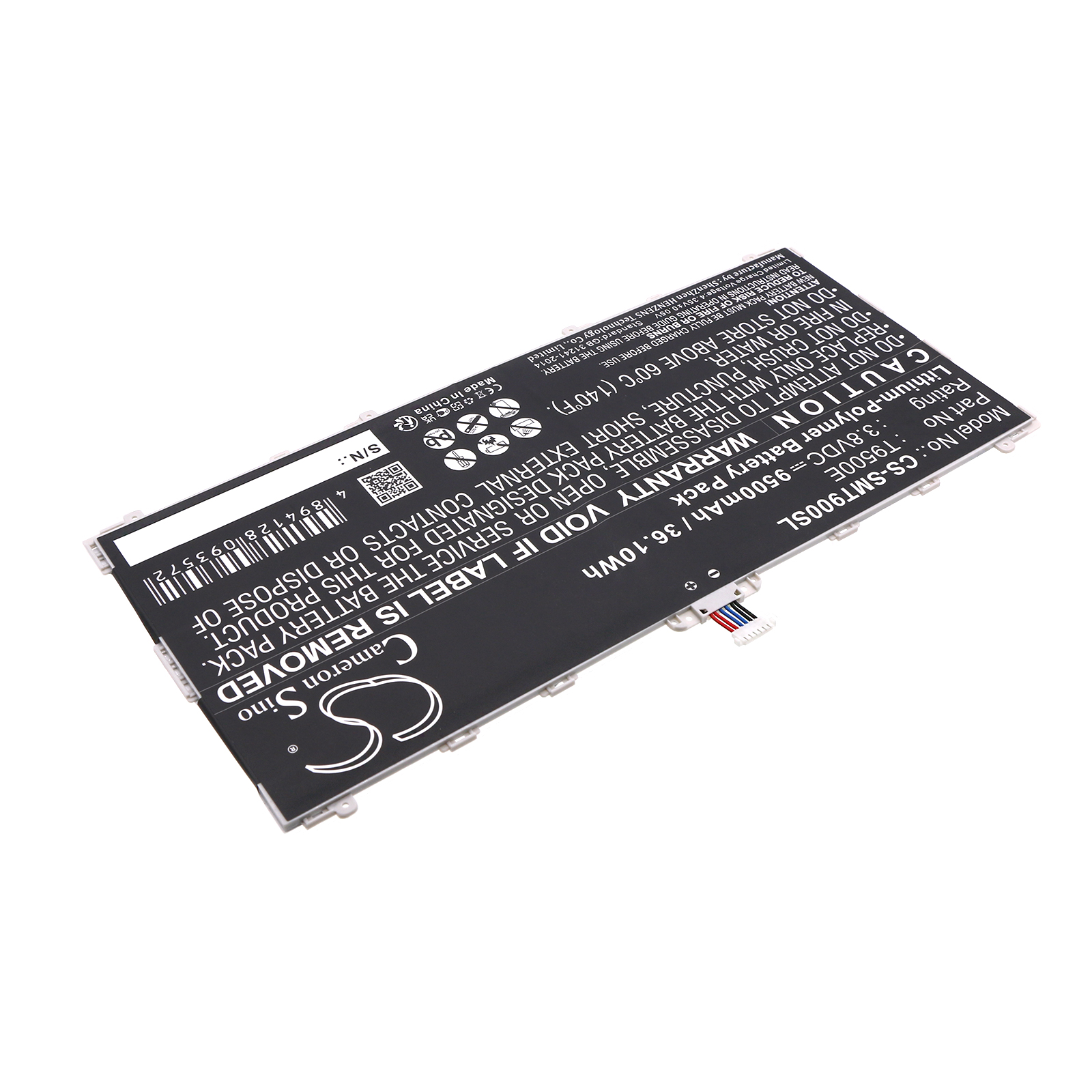 Samsung Galaxy TabPRO 12.2 Tablet Replacement Battery 9500mAh