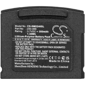 MLP503131P Meliconi Replacement Battery 3.7V 350mAh