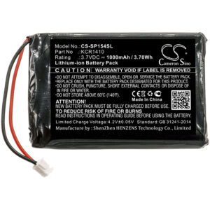 KCR1410 Sony Replacement Battery 3.7V 1000mAh