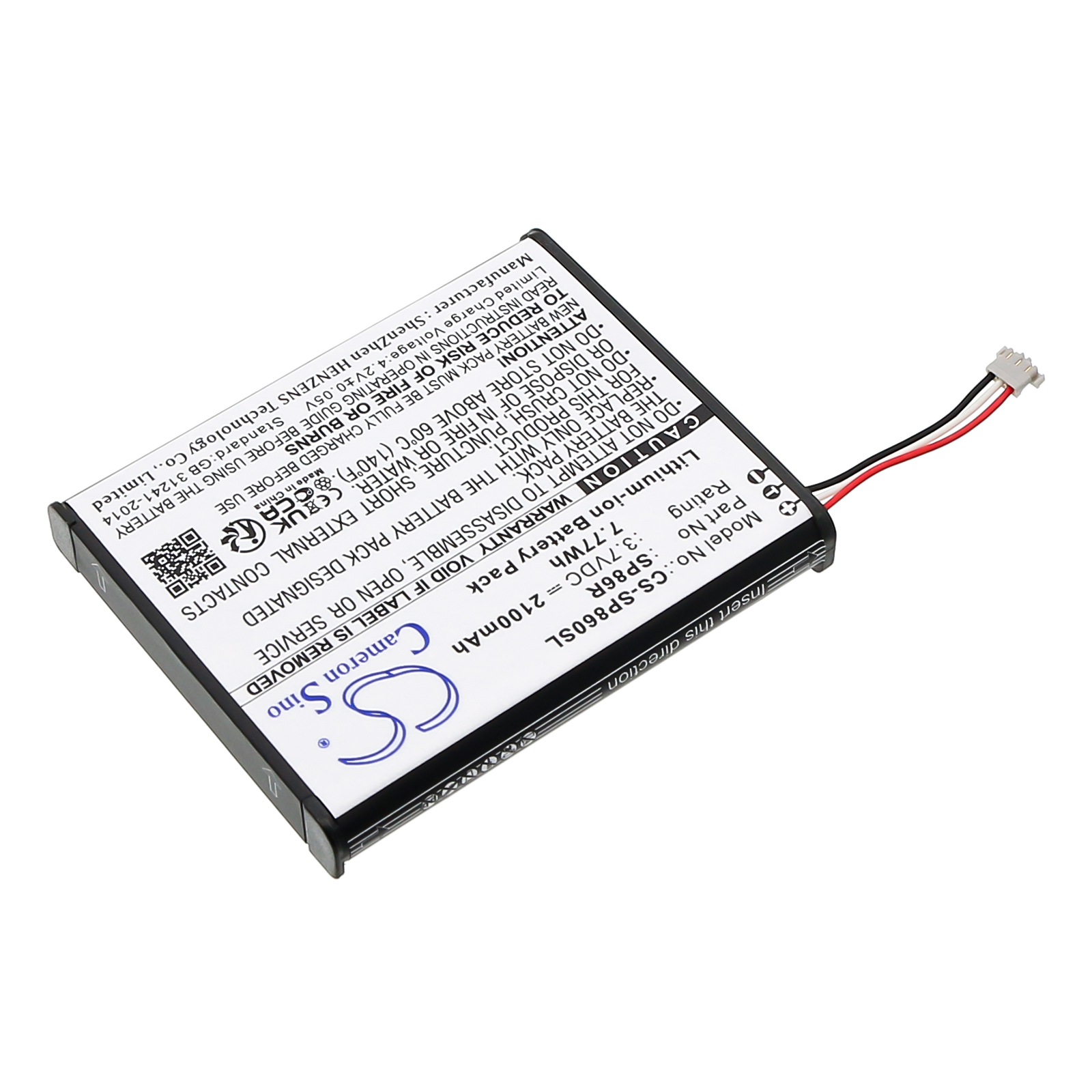 SP86R BATTERY Sony PCH-2007 PS Vita 2007 Replacement Battery