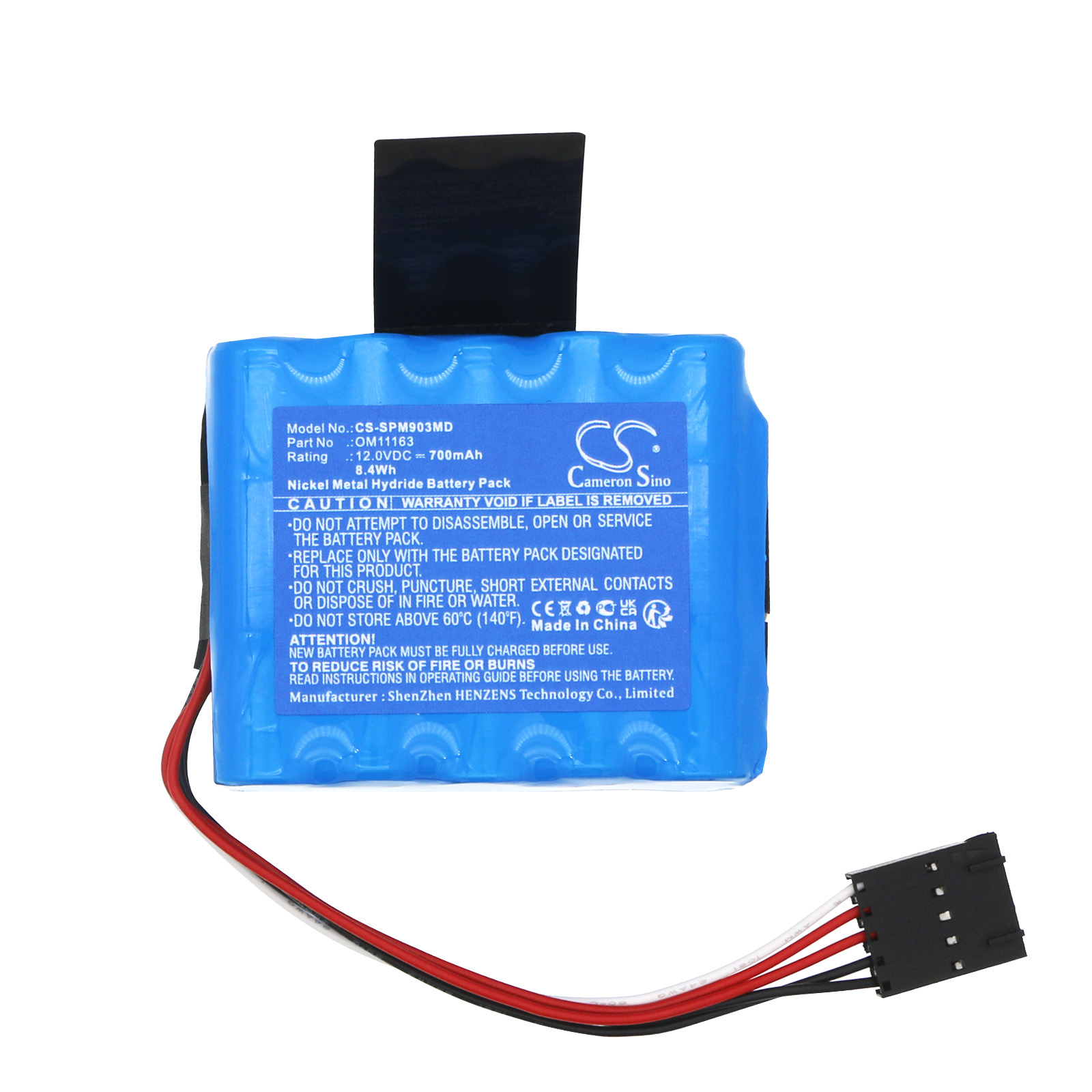 Spacelabs 146-0053-00 Medical Replacement Battery 12V 700mAh