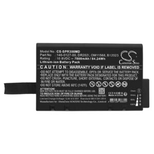 Spacelabs ELS5 mCare300 Replacement Battery 10.8V 7800mAh