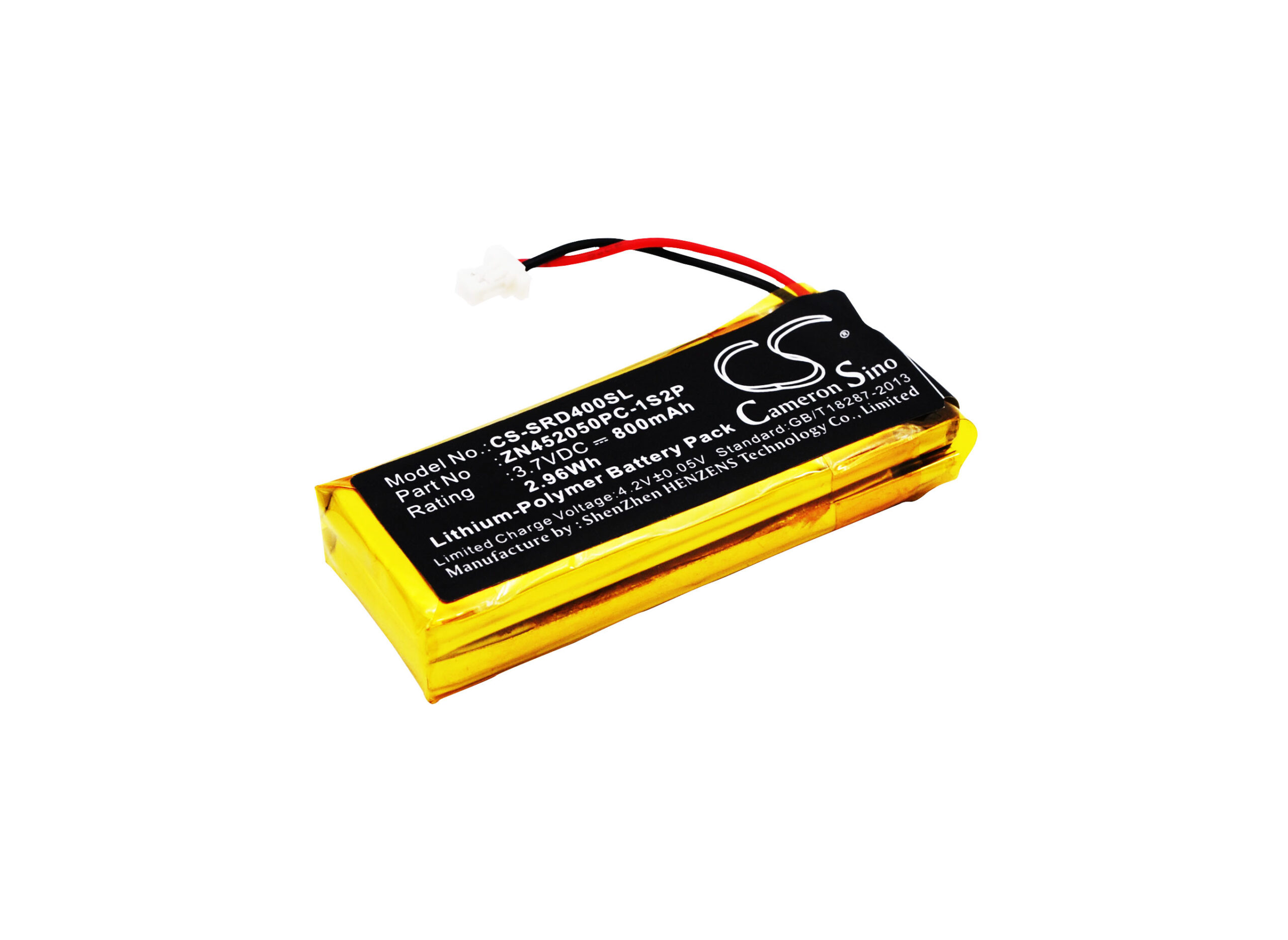 LIP451949 Cardo Replacement Battery 3.7V 800mAh
