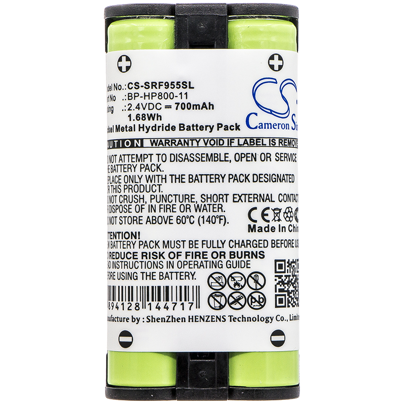 Sony MDR-RF995 MDR-RF995RK WH-RF400 BP-HP800-11 Headset Replacement Battery 700mAh
