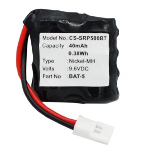 Perimeter Scorpio SR-i500 Replacement Battery 9.6V 40mAh