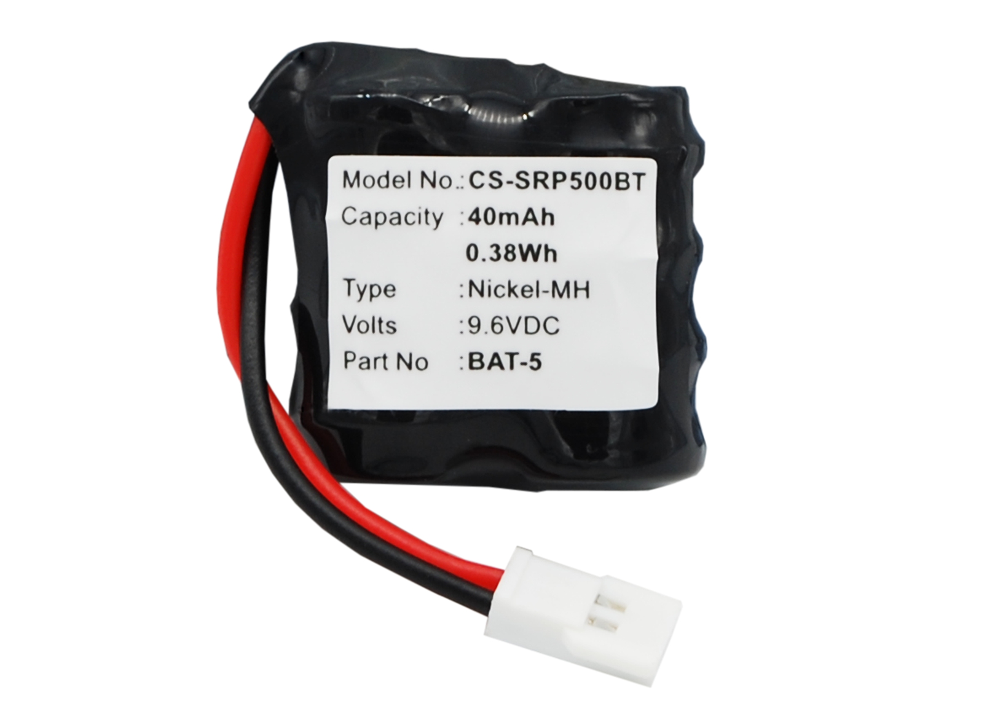 Perimeter Scorpio SR-i500 Replacement Battery 9.6V 40mAh