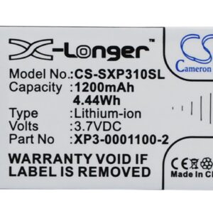 Socketmobile Sonim XP3-S Replacement Battery 3.7V 1200mAh