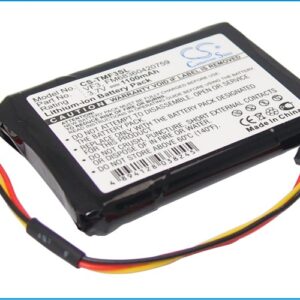 TomTom Go XL330S Quanta FM68360420759 VF3 VF3F Replacement Battery 1100mAh