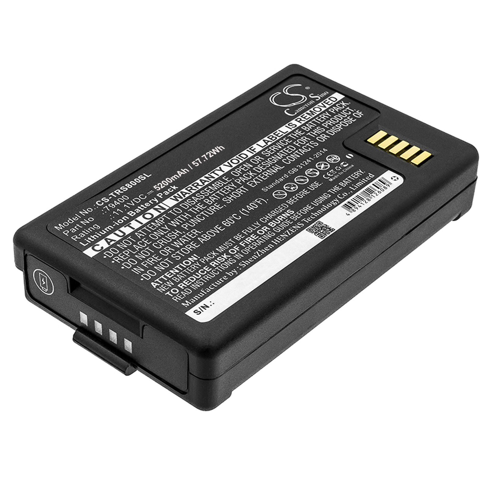 Spectra Focus 35 Trimble RTS573 Total Station Replacement Battery 5200mAh