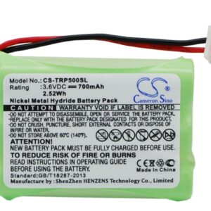 Tri-Tronics G2 Pro Pro 500XL Pro 500XLS 1038100-D Replacement Battery 700mAh
