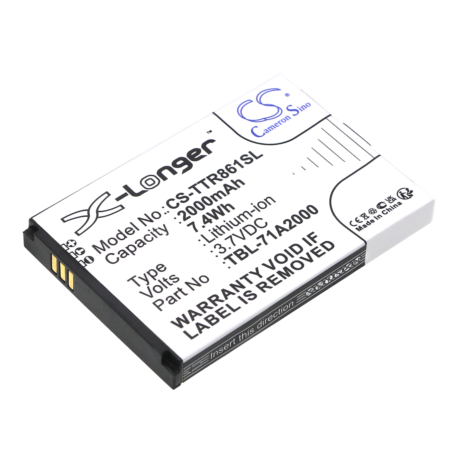 TP LINK M7200 BATTERY TBL-71B2000 TP-Link M5250 ver 1.0 Replacement Battery
