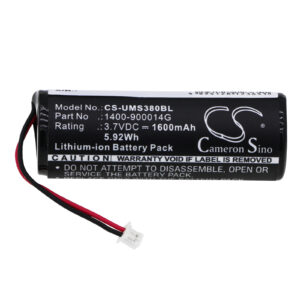 Unitech MS380 1400-900014G Barcode Scanner Replacement Battery 3.7V 1600mAh