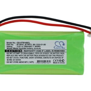 Uniden 5105 5145 5146 LS5105 LS5145 LS5146 Replacement Battery 500mAh