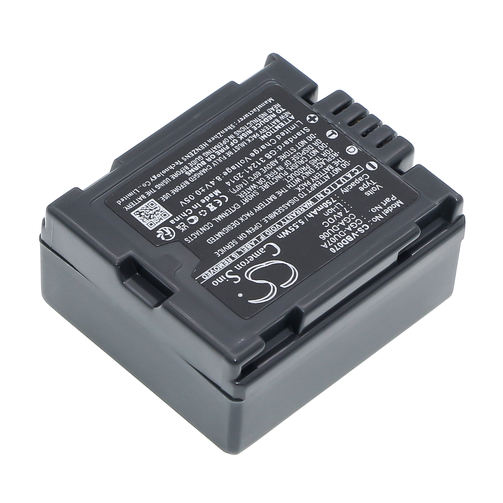 Hitachi DZ-BD70 DZ-BD7H Replacement Battery 7.4V 750mAh