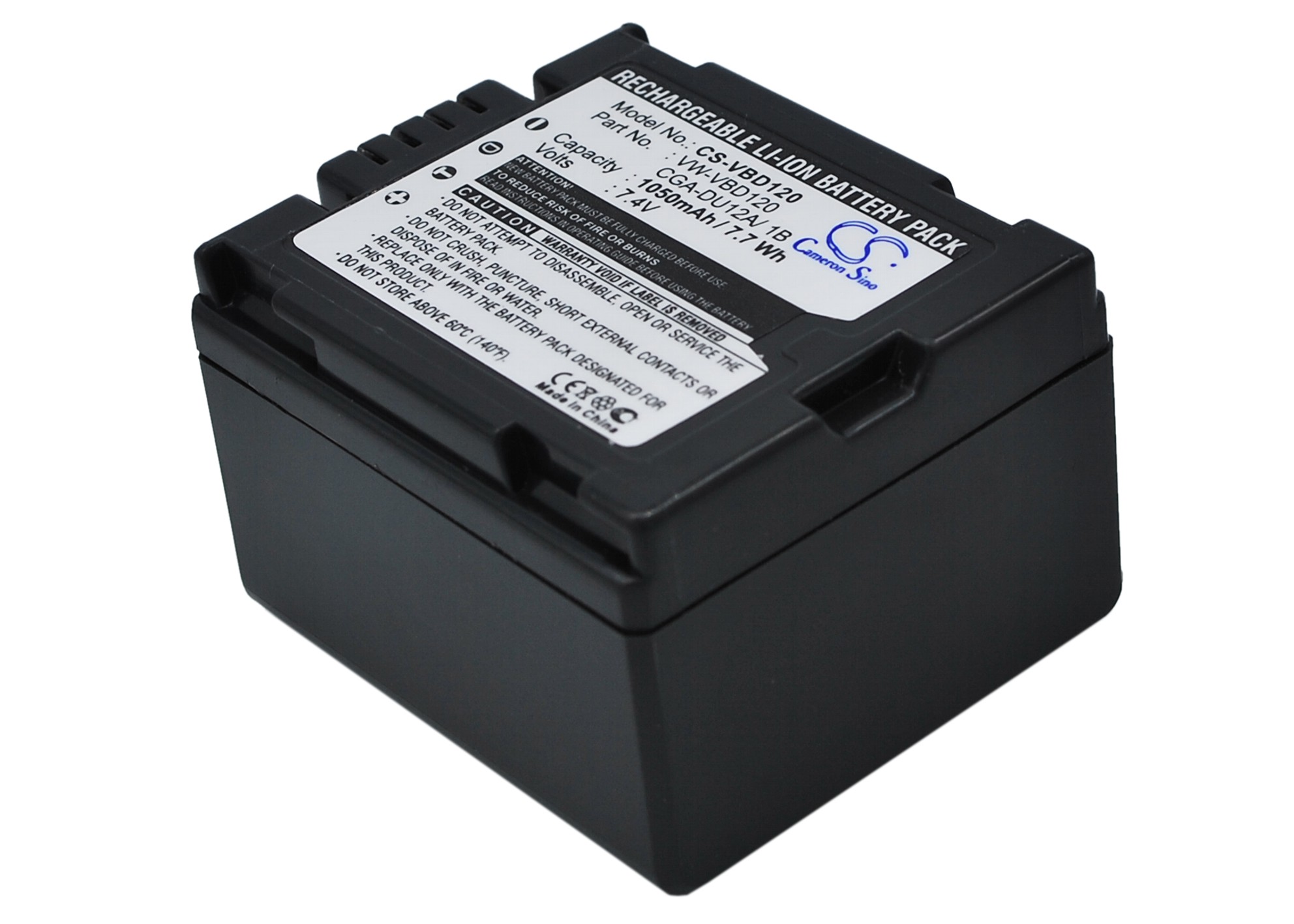 Panasonic DZ-GX20 DZ-GX25 Replacement Battery 7.4V 1050mAh