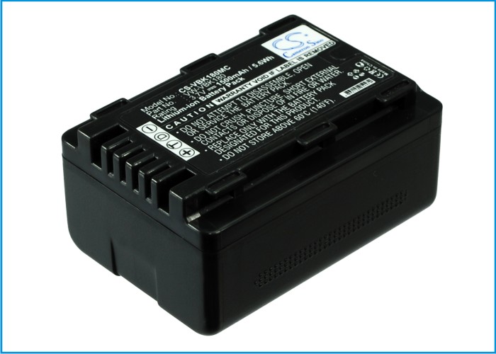 PANASONIC VW VBK180 Replacement Battery 3.7V 1500mAh