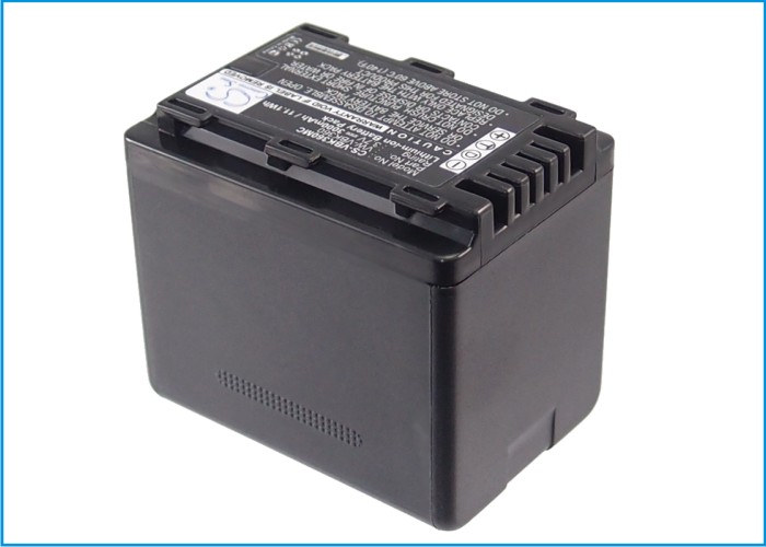 Panasonic HC-V10 HC-V500 Replacement Battery 3.7V 3000mAh