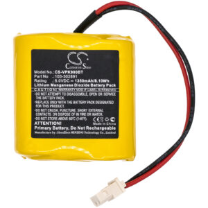 Visonic Neo PG8934 Next CAM Security System Replacement Battery 6V 1350mAh