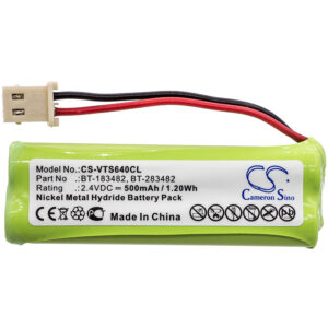 V TECH 89134801 CS6114 CS6409 CS6419 DS6401 Replacement Battery 2.4V 500mAh