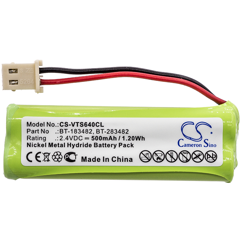 V TECH 89134801 CS6114 CS6409 CS6419 DS6401 Replacement Battery 2.4V 500mAh