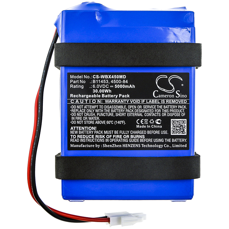 Welch-Allyn 450E0-E1 450EO 450T0-E1 450TO 45ME0-E1 Replacement Battery 5000mAh