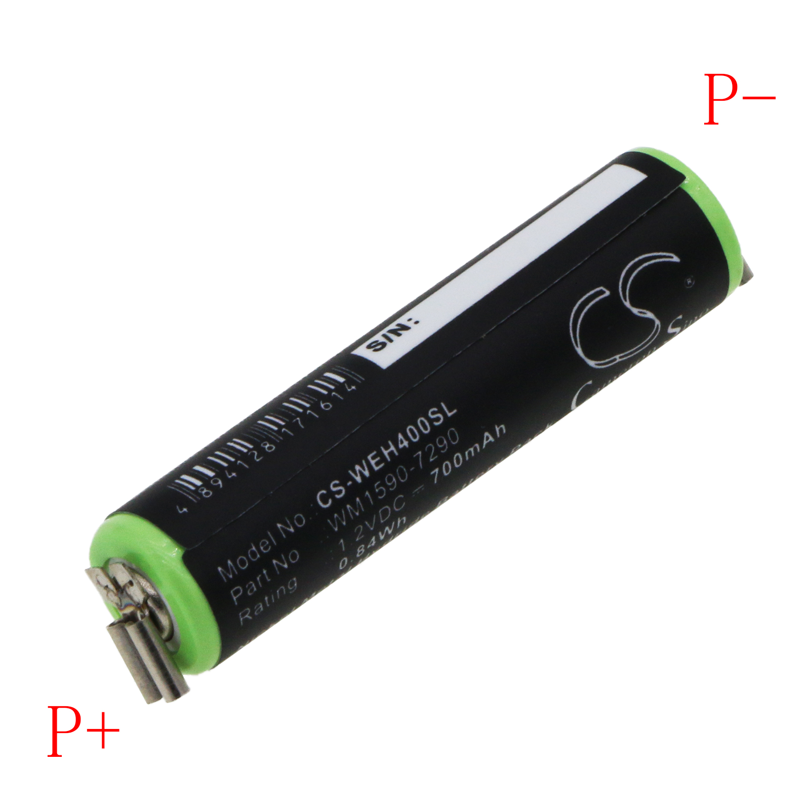 Wella WM1590-7290 Shaver Replacement Battery 1.2V 700mAh