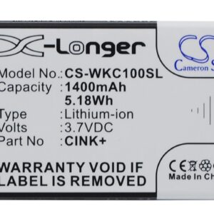 Wiko Cink Cink+ Mobile/SmartPhone Replacement Battery 1400mAh