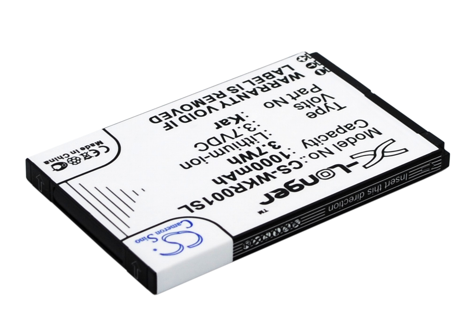 Wiko FiJi KAR KaWa Mobile/SmartPhone Replacement Battery 1000mAh