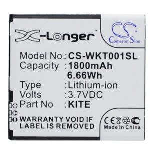 Wiko KITE Mobile/SmartPhone Replacement Battery 1800mAh