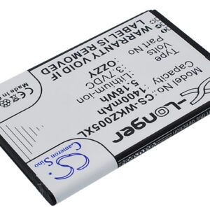 Wiko Ozzy Ozzy Double Sim Mobile/SmartPhone Replacement Battery 1400mAh