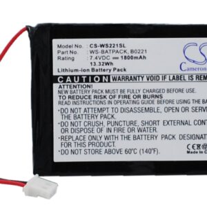 William Sound Sorin B0221 WS-BATPACK Amplifier Replacement Battery 1800mAh