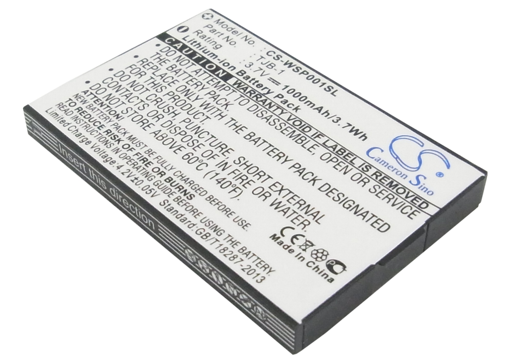 Binatone B200 BB200 Replacement Battery 3.7V 1000mAh