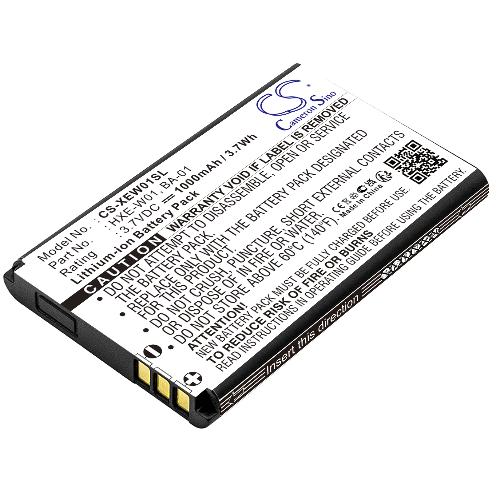 XAIOX TRAPSCOUT Adaptec Replacement Battery 1000mAh
