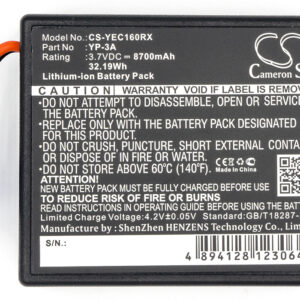 YUNEEC H480 Drone Remote Control ST16 Controller Replacement Battery 8700mAh