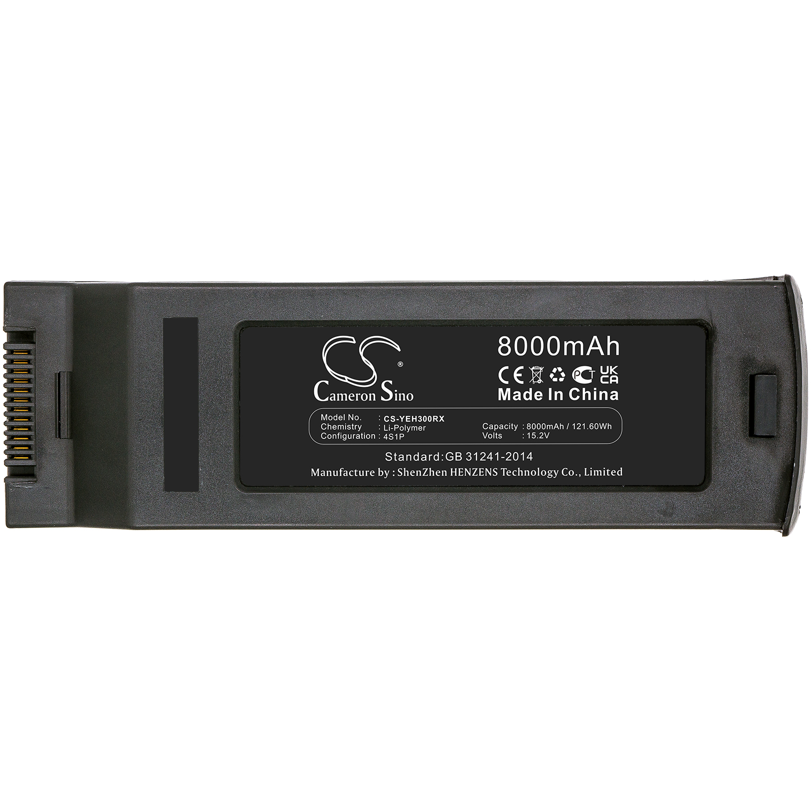 YUNEEC Typhoon H3 Drones Replacement Battery 15.2V 8000mAh
