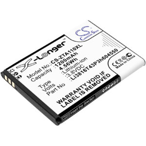 ZTE Blade A110 Blade A112 Blade A410 Mobile/SmartPhone Replacement Battery 1200mAh