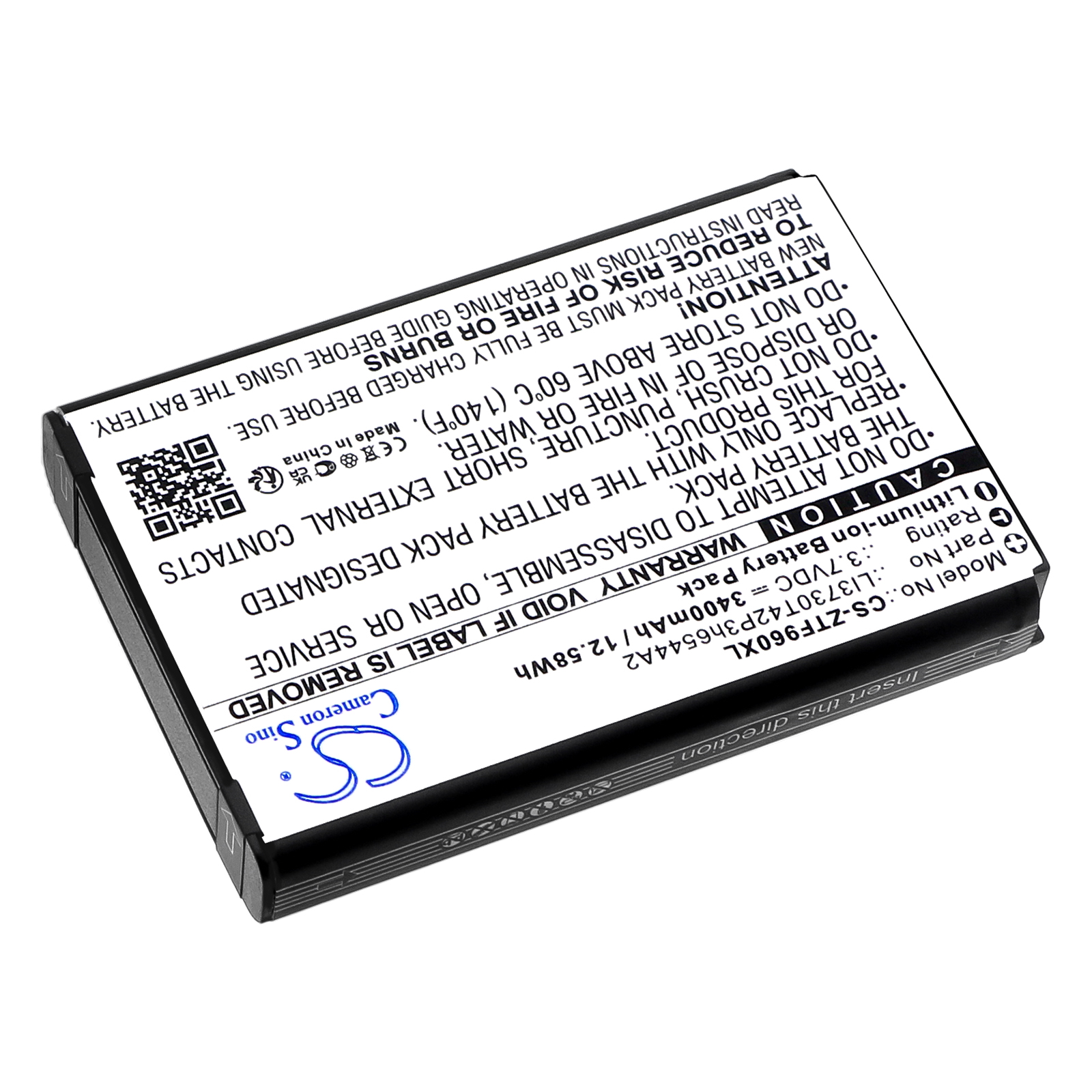 NET10 T-Mobile MF96 Replacement Battery 3.7V 3400mAh