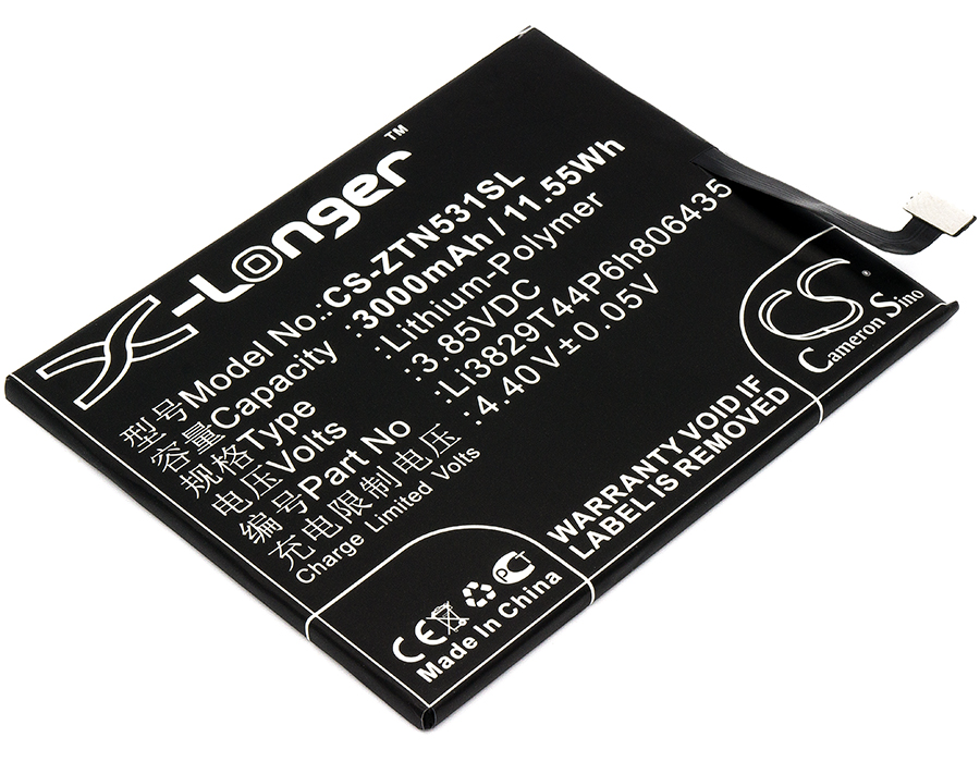 Nubia ZTE Nubia M2 Lite Replacement Battery 3.85V 3000mAh