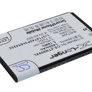 ZTE U809 V809 Li3714T42P3h654252 Mobile/SmartPhone Replacement Battery 1400mAh