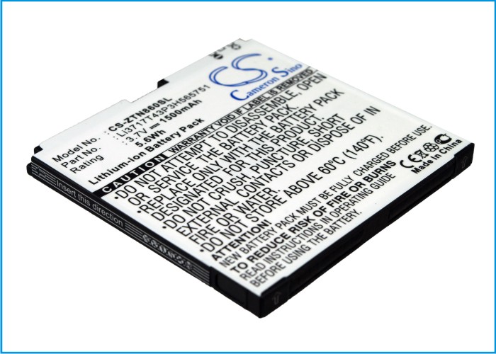 BoostMobile 4G 5.0MP Replacement Battery 3.7V 1500mAh