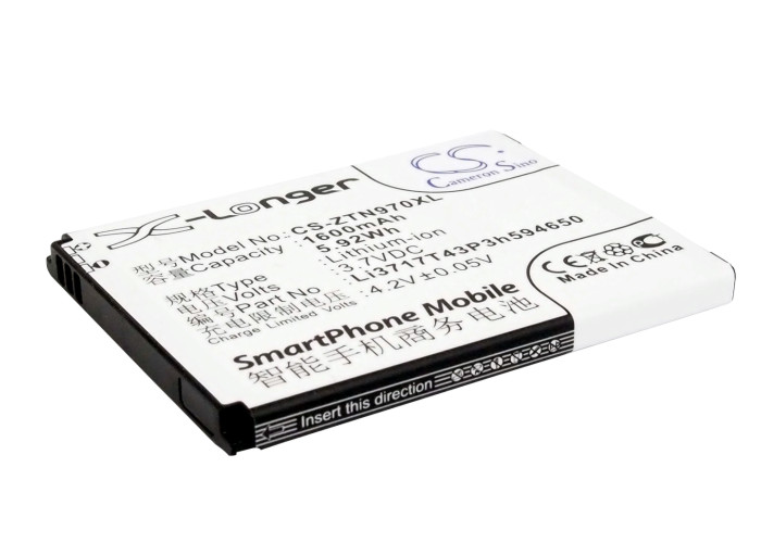 Amazing A2 NET10 Savvy Replacement Battery 3.7V 1600mAh